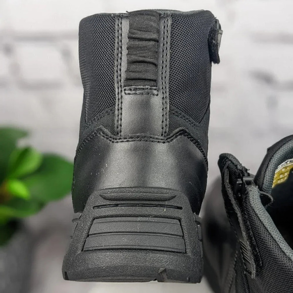 First Tactical leather boots, 9.5D M, 6" zip, duty, work, range, first responder - Picture 4 of 14